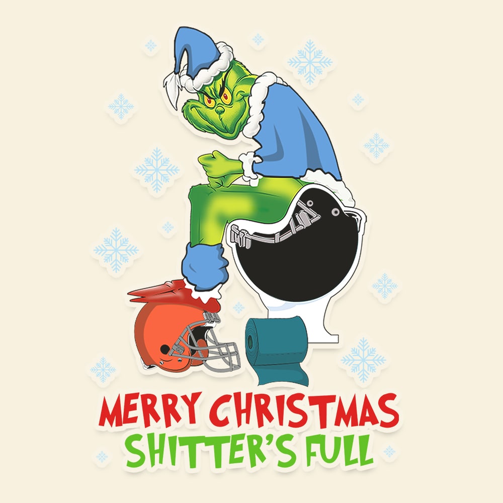 Merry Christmas Personalized Football Lover Decal Decal Sticker PopCulturePrints