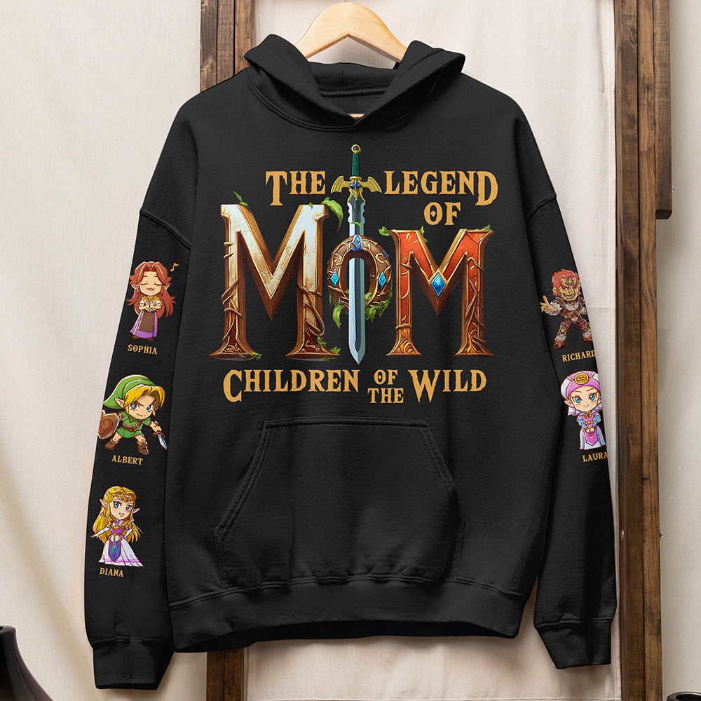 The Legend Of Mom - Personalized Gifts For Mom Shirt AOP Products PopCulturePrints