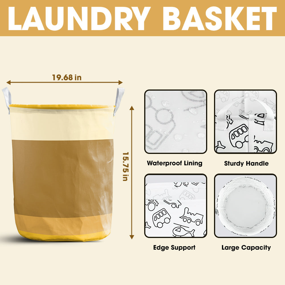 You + Me - Personalized Laundry Basket for Couples
