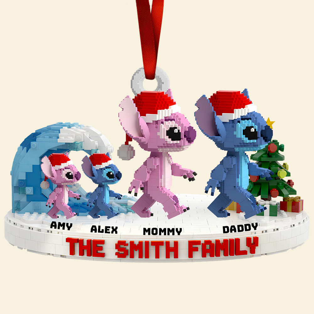 Celebrate Family Togetherness: The Perfect Family Christmas Ornament - Personalized Gift for Loved Ones Ornament PopCulturePrints