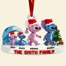 Load image into Gallery viewer, Celebrate Family Togetherness: The Perfect Family Christmas Ornament - Personalized Gift for Loved Ones Ornament PopCulturePrints
