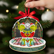 Load image into Gallery viewer, Dancing Besties Christmas Ornament - A Perfect Personalized Gift for Friends Ornament PopCulturePrints
