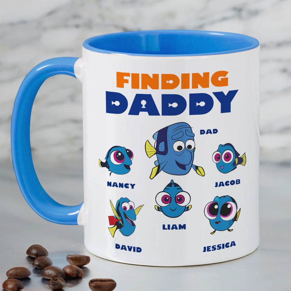 Finding Daddy Personalized Funny Coffee Mug for Dad Coffee Mug PopCulturePrints