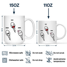 Load image into Gallery viewer, Of All The Balls - Personalized Mug for Dads and Friends Mug PopCulturePrints
