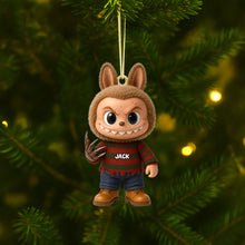 Load image into Gallery viewer, “Celebrate Your Favorite Horrors!” - Iconic Movie Monsters Personalized Christmas Ornament - Custom Gifts for Horror Fans Ornament PopCulturePrints
