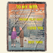 Load image into Gallery viewer, Personalized Romantic Christmas Blanket for Couples
