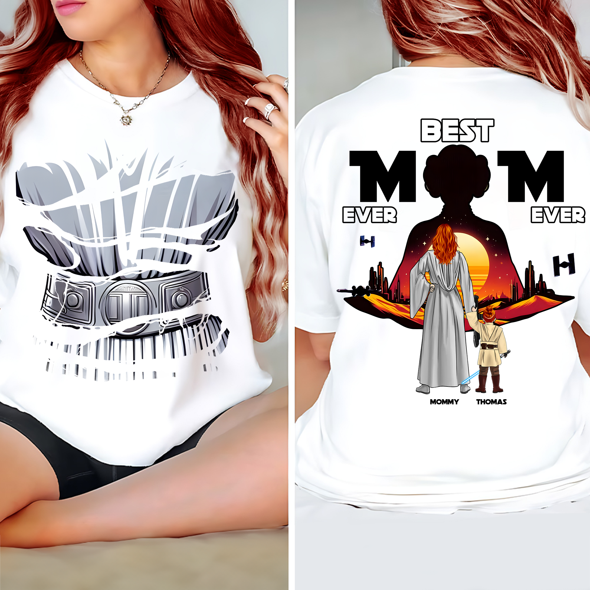 Best Mom Ever - Personalized T-Shirt for Mom, Grandma & More Shirts PopCulturePrints