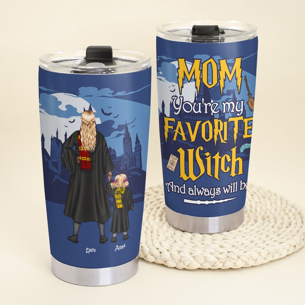 Personalized Witch Mom Tumbler - Harry Potter Inspired