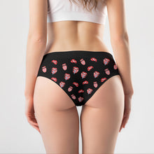 Load image into Gallery viewer, Personalized Naughty Couples Briefs - It's Hot, It's Wet Boxer Briefs PopCulturePrints
