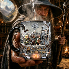 Load image into Gallery viewer, One Dad to Rule Them All - Fantasy Squad Dad Magic Mug - Personalized Gifts for Dads Coffee Mug PopCulturePrints
