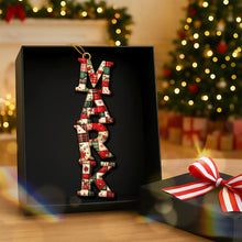 Load image into Gallery viewer, Sewing Alphabet Ornament - A Unique Personalized Christmas Gift for Craft Lovers! Ornament PopCulturePrints
