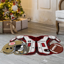 Load image into Gallery viewer, “Game Day Starts Here!” - Sports Jersey Doormat - Personalized Gifts for Sports Fans Doormat PopCulturePrints
