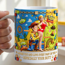 Load image into Gallery viewer, Cheeky Love Coffee Mug - Personalized Gifts for Your Partner

