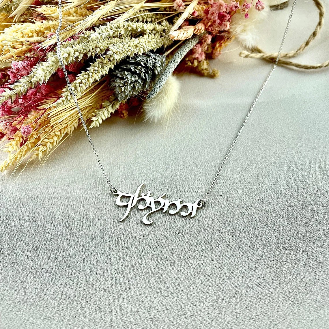 Personalized Fantasy Script Name Necklace Jewelry PopCulturePrints