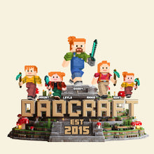 Load image into Gallery viewer, “Level Up Your Dad!” - Personalized Game Fans Acrylic Plaque, Perfect Gift for Dad &amp; Grandpa Shaped Plaques PopCulturePrints
