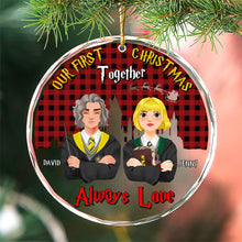 Load image into Gallery viewer, Personalized Magical Couple Christmas Ornament
