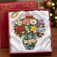 Load image into Gallery viewer, Celebrate Your Family's Love: Personalized Family Birth Month Flower Ornament - Unique Gift Idea for Loved Ones
