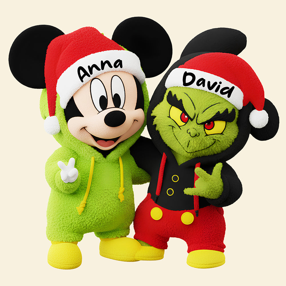 “Celebrate Love with a Touch of Fun!” - Festive Pillow Duo Personalized Gifts for Couples Pillow PopCulturePrints