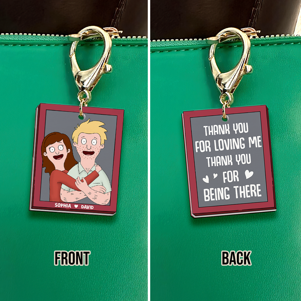 Personalized Couple Suncatcher Ornament | Unique Valentine's Day Gifts for Couples Keychains PopCulturePrints