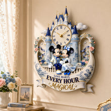 Load image into Gallery viewer, Sweetheart Couple Hanging Wall Clock - Personalized Gift For Couples 02PGDH140726 Hanging Wall Clock PopCulturePrints
