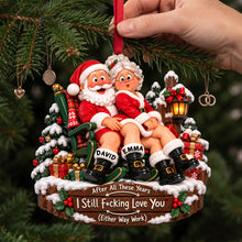 Load image into Gallery viewer, Love That Lasts - Personalized Christmas Ornament for Couples
