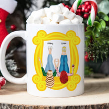 Load image into Gallery viewer, Personalized Friendship Mug - I Wish You Lived Next Door Coffee Mug PopCulturePrints
