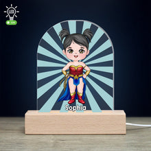 Load image into Gallery viewer, Personalized 3D LED Night Light for Kids - Custom Gift Led Night Light PopCulturePrints
