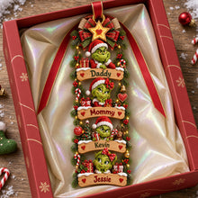 Load image into Gallery viewer, “Merry Family Moments” - Personalized Christmas Ornament for Family
