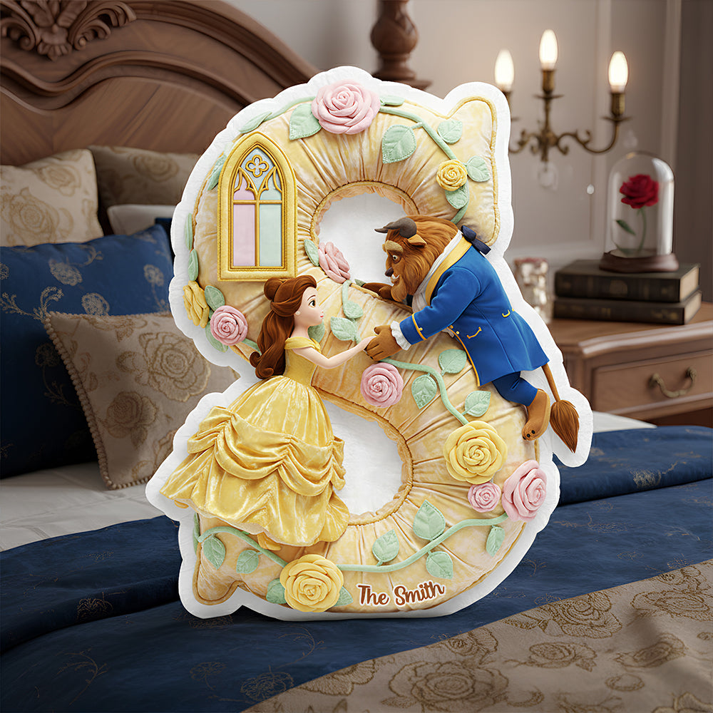 Magical Moments: Personalized Alphabet Fairy Tales Pillow - Unique Gift for Loved Ones Pillow PopCulturePrints