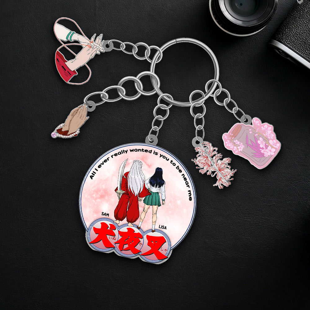 Custom Anime Couple Keychain - Unique Valentine's Day Gifts for Pop Culture Lovers Keychains PopCulturePrints