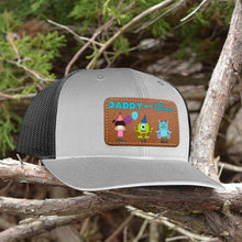 Load image into Gallery viewer, Custom Dad Hat with Leather Patch - Personalized Gift for Father&#39;s Day
