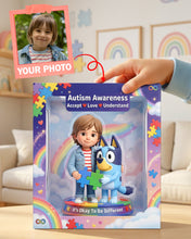 Load image into Gallery viewer, Accept, Love, Understand - Custom Photo Acrylic Plaque for Autism Awareness Shaped Plaques PopCulturePrints
