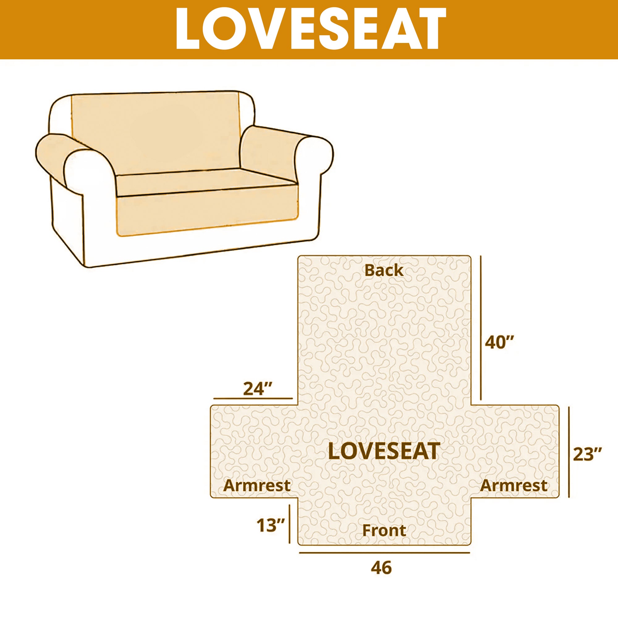 Mommy's Sweethearts - Cute Gingerbread Christmas Sofa Cover | Personalized Gifts for Mom, Grandma & Loved Ones