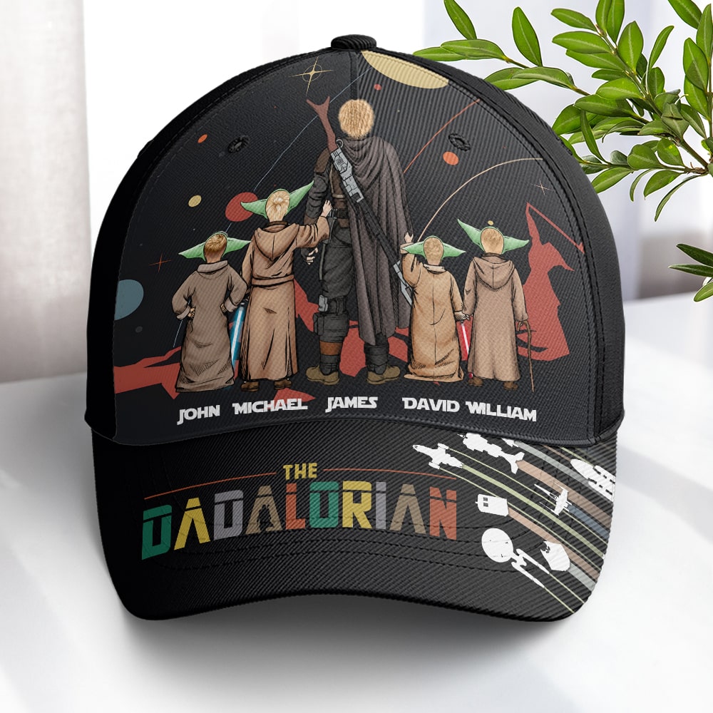 Personalized Dad Themed Classic Cap - The Dadalorian