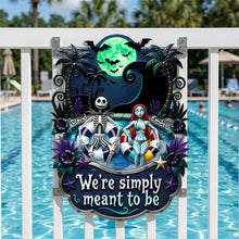 Load image into Gallery viewer, We're Simply Meant to Be - Cute Couple Metal Sign - Personalized Gift for Couples
