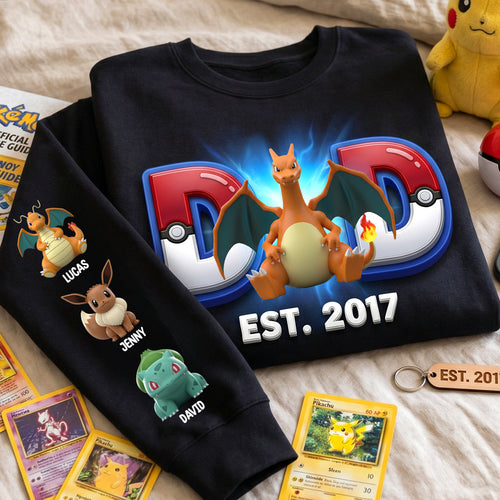 Catching Dad Shirt - Personalized Gifts for Dad AOP Products PopCulturePrints