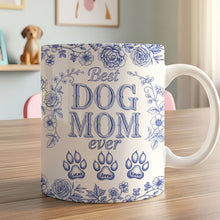 Load image into Gallery viewer, Best Dog Mom Ever - Personalized Coffee Mug for Dog Lovers Coffee Mug PopCulturePrints
