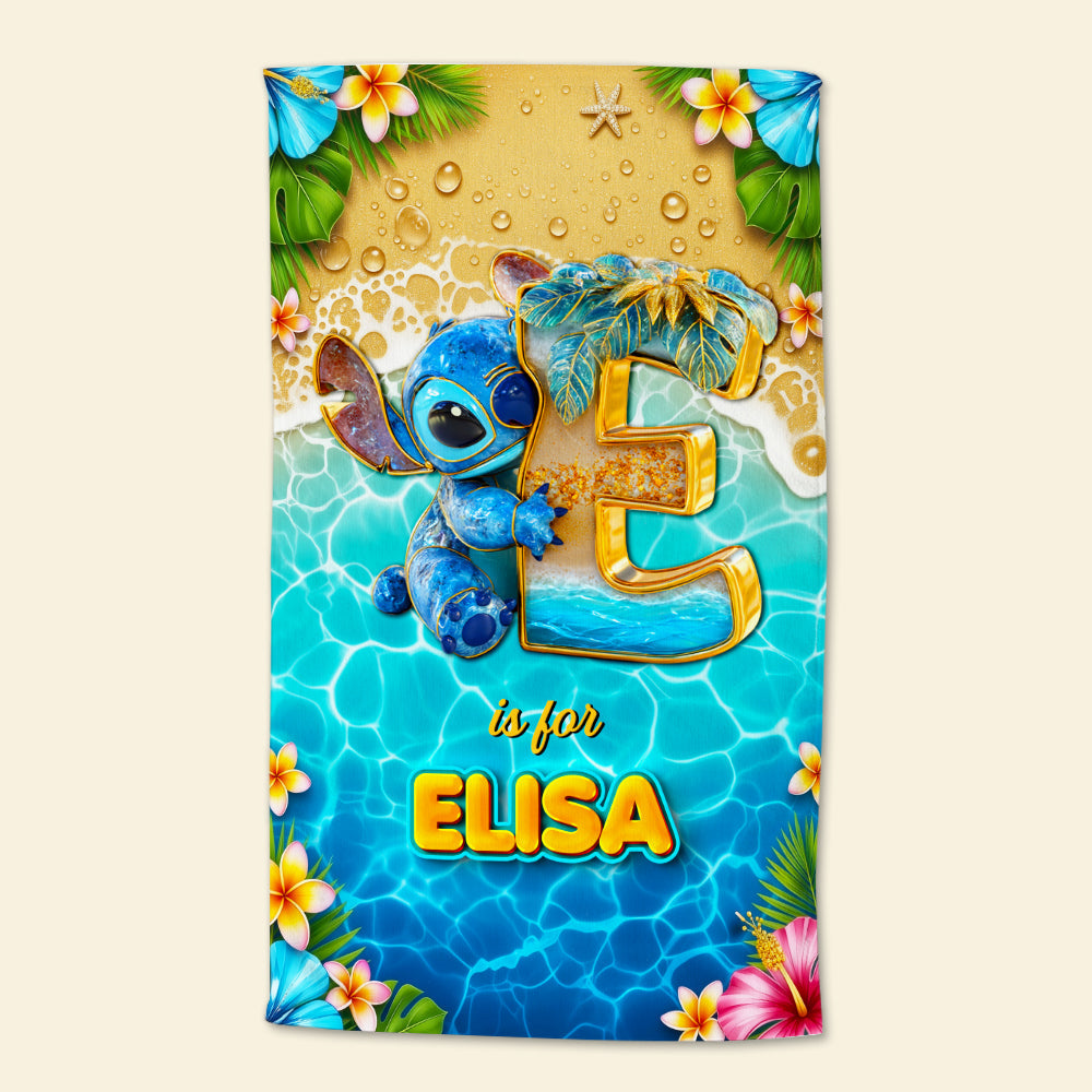 "Make a Splash this Holiday!" - Personalized Beach Towel - Custom Gift for Friends and Family Beach Towel PopCulturePrints