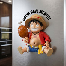 Load image into Gallery viewer, Gotta Have Meat!!! - Funny Meat Lover Anti-Collision Fridge Magnet - Personalized Gift
