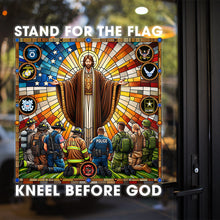 Load image into Gallery viewer, First Responders Tribute Decal - Honor and Faith Decal Sticker PopCulturePrints
