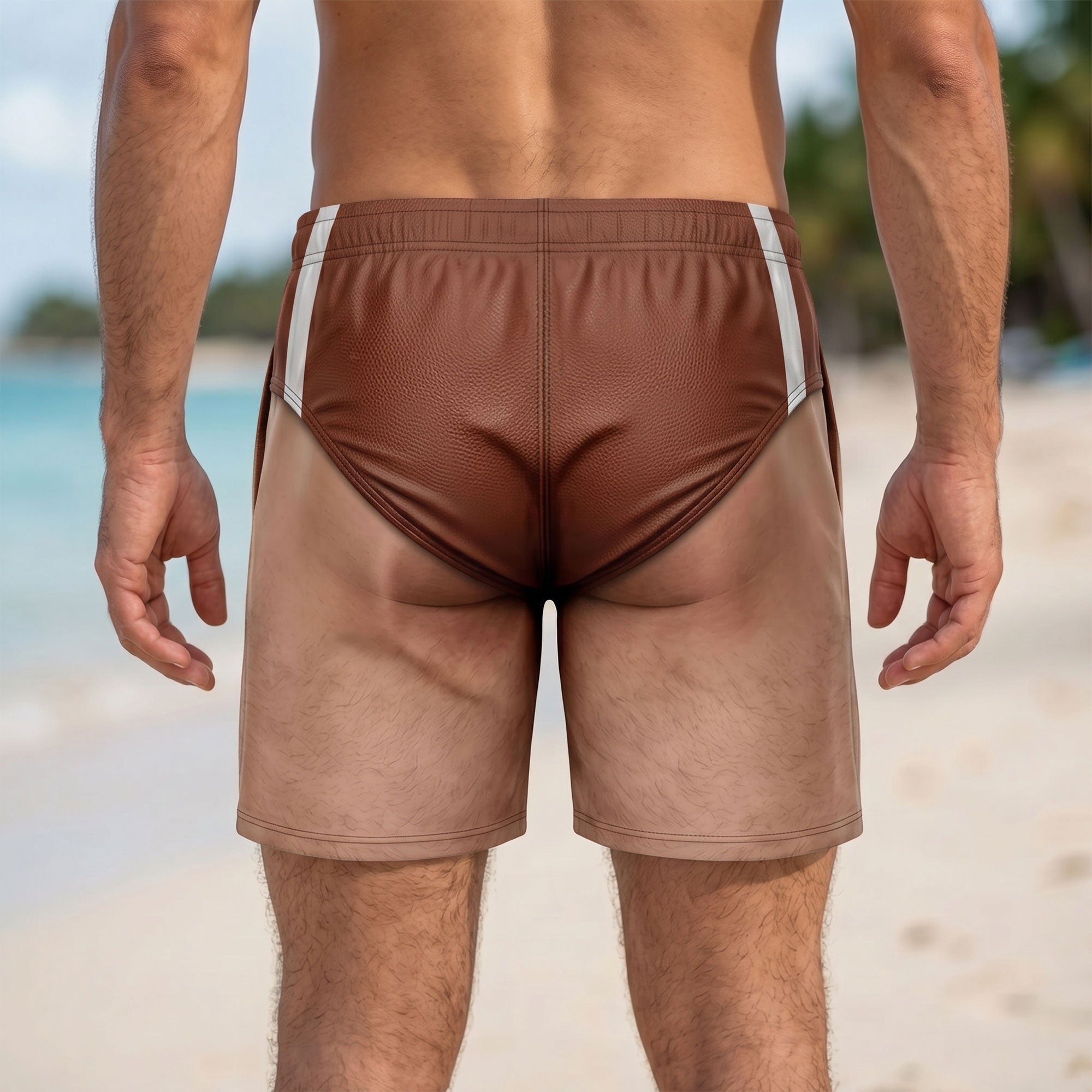 Kick Back in Style: Championship Pride Beach Shorts - Personalized Gift for Sports Lovers Beach Shorts PopCulturePrints