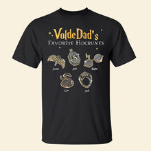 Load image into Gallery viewer, VoldeDad&#39;s Favorite Horcruxes Personalized T-Shirt
