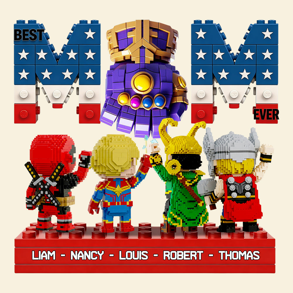 Best Fistbump Ever - Personalized Acrylic Plaque for Mom and Grandma Shaped Plaques PopCulturePrints