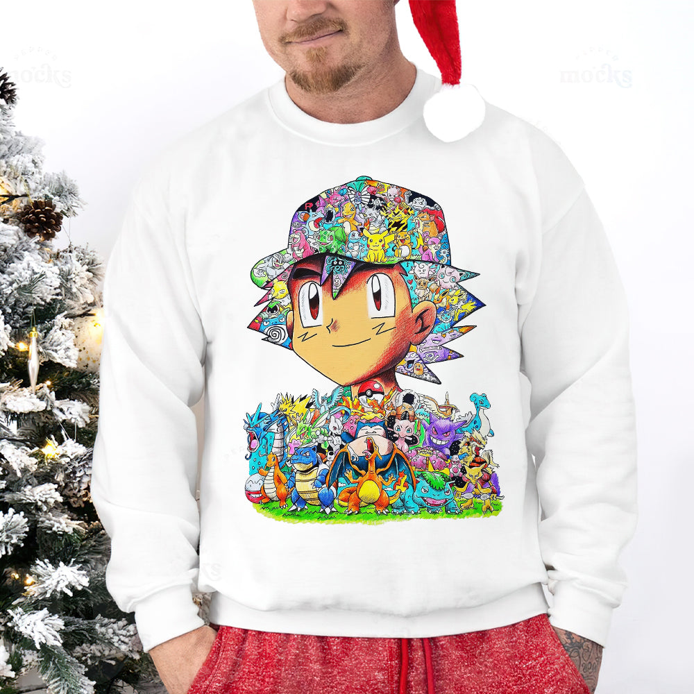 Vibrant Comic-Inspired Sweatshirt