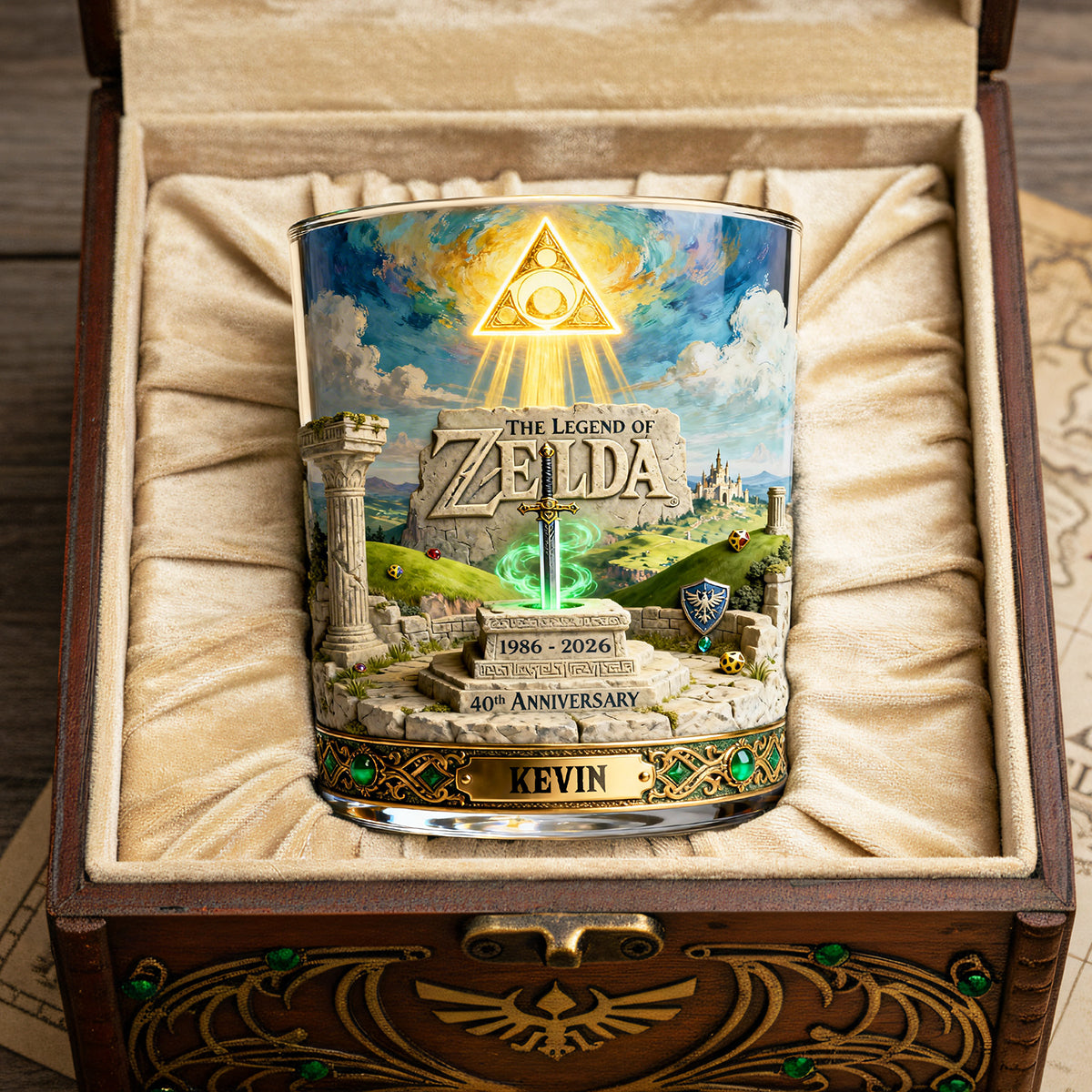 Create Your Own Adventure - Fantasy Adventure Round Glass Glass PopCulturePrints