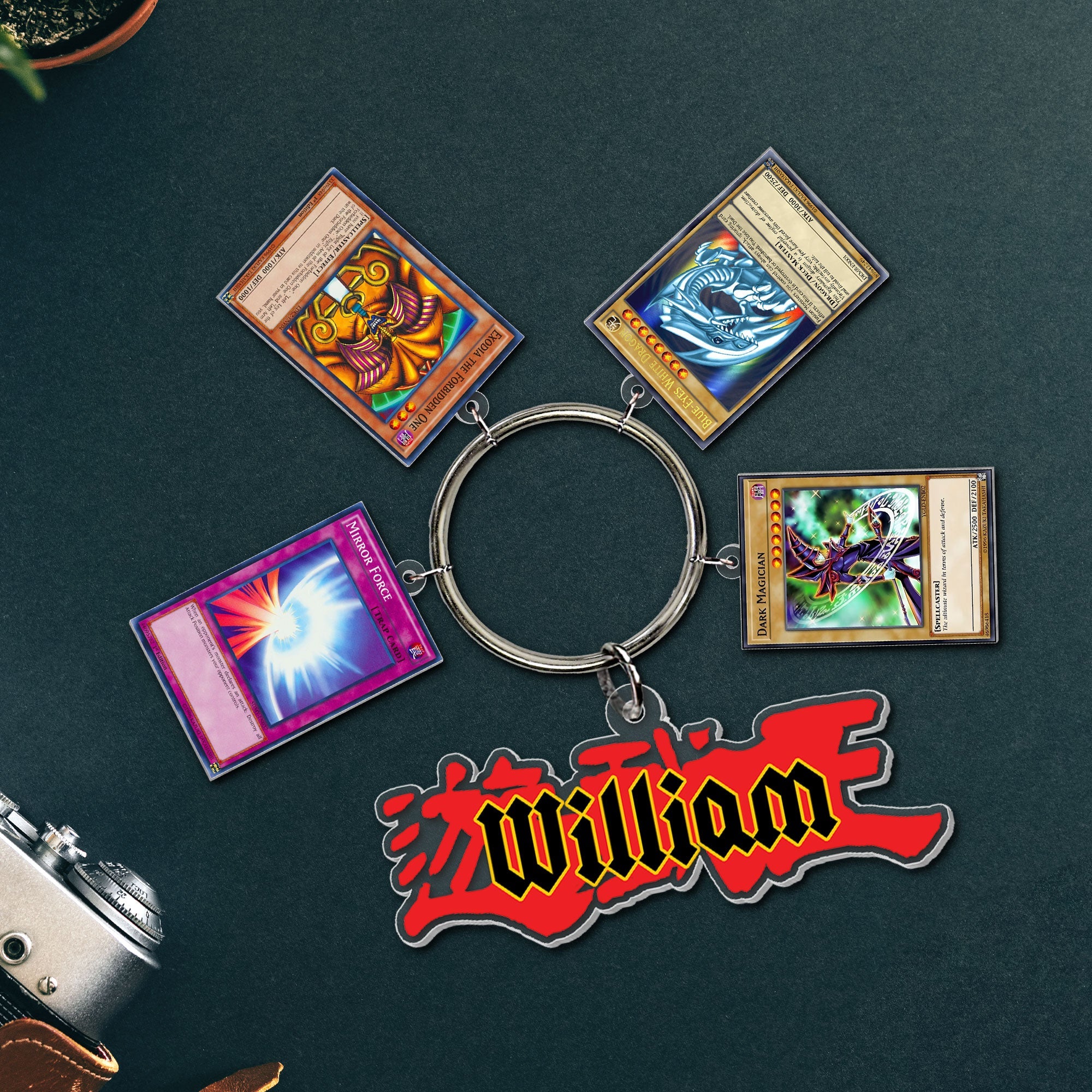 Customizable Keychain for Gaming Enthusiasts Keychains PopCulturePrints