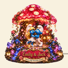 Load image into Gallery viewer, You're My Favorite Smurf Light Box - Personalized Gift for Couples
