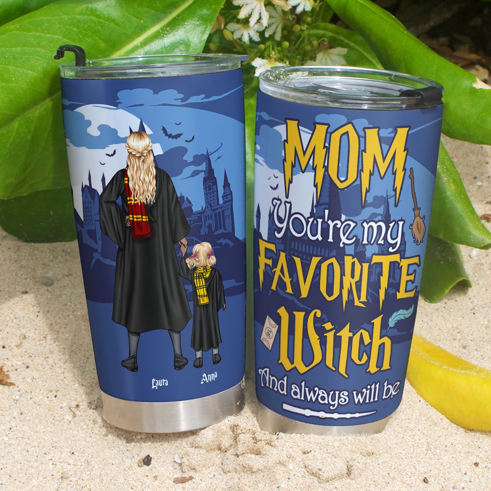 Personalized Witch Mom Tumbler - Harry Potter Inspired