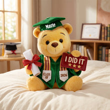 Load image into Gallery viewer, I Did It - Celebrate Class of 2026 with a Personalized Graduation Pillow! Pillow PopCulturePrints
