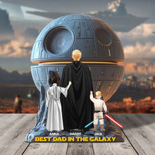 Load image into Gallery viewer, I&#39;m Their Father - Personalized Galaxy Dad Acrylic Plaque Shaped Plaques PopCulturePrints
